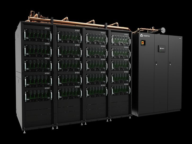 Vertiv collabora con Intel per realizzare una soluzione Liquid Cooled per la piattaforma Intel® Gaudi®3 AI Accelerator